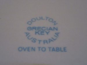 Doulton Grecian Key