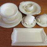New Hall Dinner Set for 4 Extras 23 Pieces Diana 1930s Hanley England