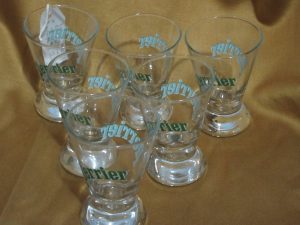 Perrier Water Glasses